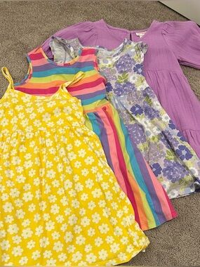Girls' spring / summer dress bundle